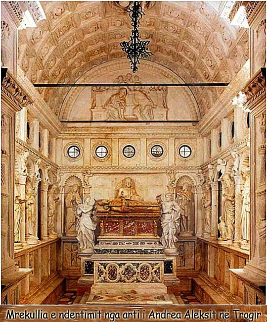 22nd, October 1451, Andrea Aleksi paints the magnificent loggia of Ancon