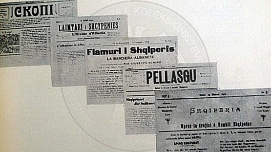 1 January 1860, was published “Pellazgu” newspaper