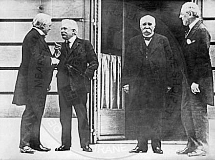 26 December 1919, a diplomatic letter addresed to the french prime minister Clemenceau