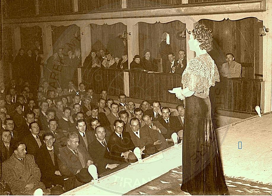 11 December 1936, the concert with fiery atmosphere of Tefta Tashko in Shkodra