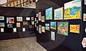 27 January 1997, exhibition of the painter Edi Leskani