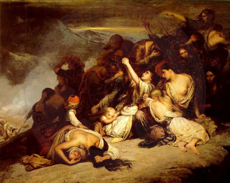 15 Janar 1827, u ekspozua në Luvër të Parisit vepra “Gratë Suljote”