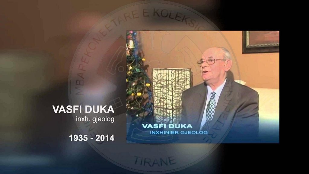 February 1st, 1935 was born the prominent geologist Vasfi Duka