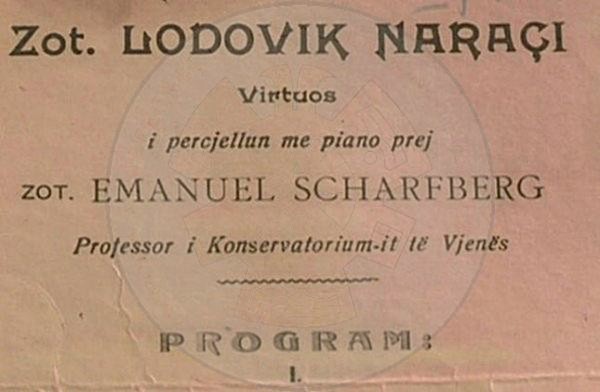 February 2nd, 1999, died the virtuoso violinist Ludovik Naraçi