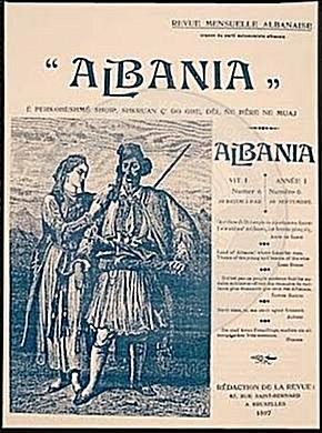 1 March 1897, Faik Konica published the first number of “Albania” magazine in Brussels