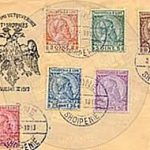 26 Shkurt 1917, u stampua pulla e parë postare shqiptare