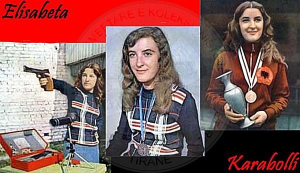 13 Shkurt 1958, lindi sportistja Elisabeta Karabolli, kampione e  Europës në qitje