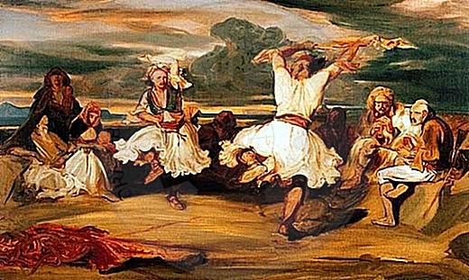 3 March 1803, was born Aleksander Dekamps, the author of the famous painting “Albanian dancers”