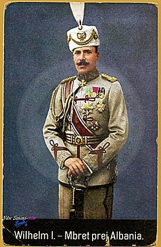4 March 1914, prince Vied accepted the throne of Albania and was named King Wilhelm I