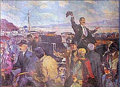 5 April 1945, was opened in Tirana the exhibition of visual arts