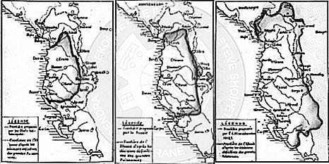 20 March 1913, the Albanian nation was informed about the boundary line set at the Conference of London