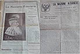 5 Prill 1897, u  botua nga Komiteti i Stambollit gazeta “La Nacione Albanese” në Itali