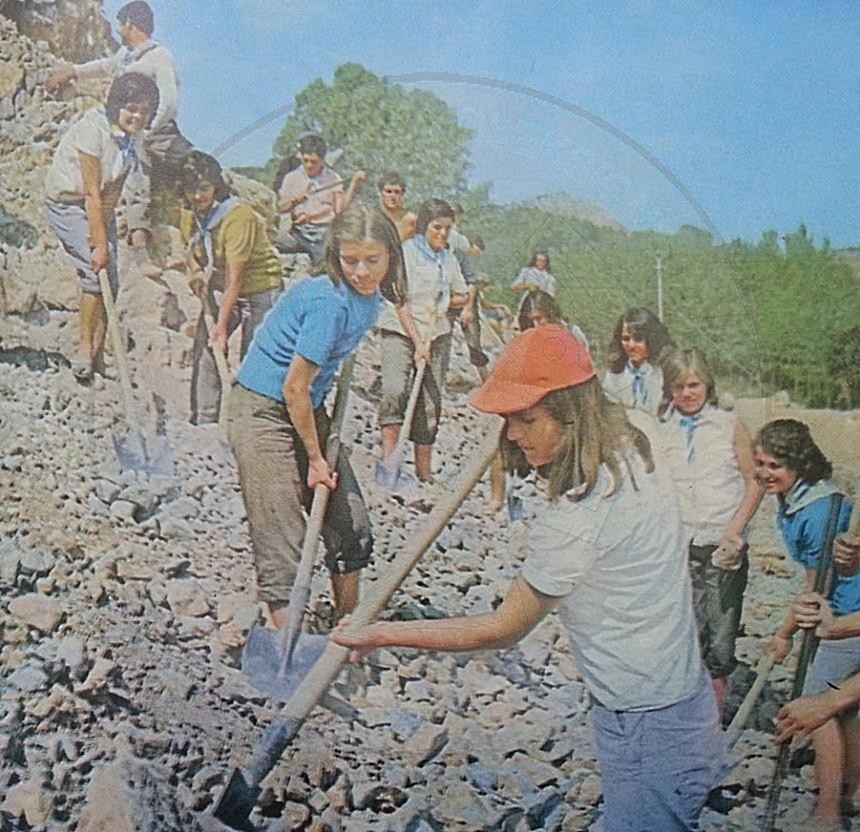 1 April 1967, began the action for the construction of the road in the Great Highland