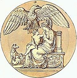 1 Prill 1835, vdiq Bartelemeo Pinelli, skulptor e piktor italian