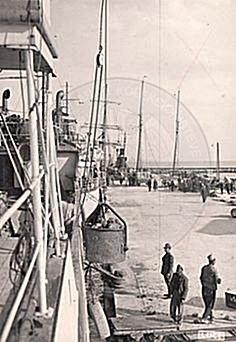 12 March 1938 began the work on the modernization of the scaffold of the port of Durrës