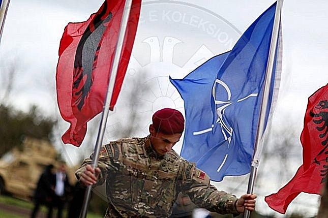 4 Prill 2009, Republika e Shqipërisë u bë anëtare e NATO-s,  Aleanca e Atlantikut Verior