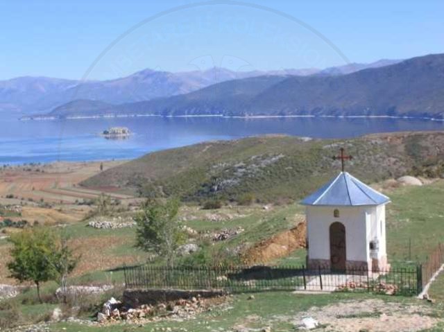 14 April 1345, in Maligrad church in Prespa are preserved three rare wall paintings