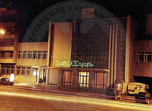 26 April 1963, was shown the premiere “Demaskimi i Blanko Bosnatit” in the theatre of Korca