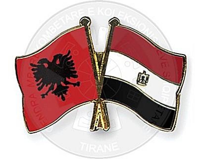 19 April 1956, were reestablished the diplomatic relations between Albania and Egypt