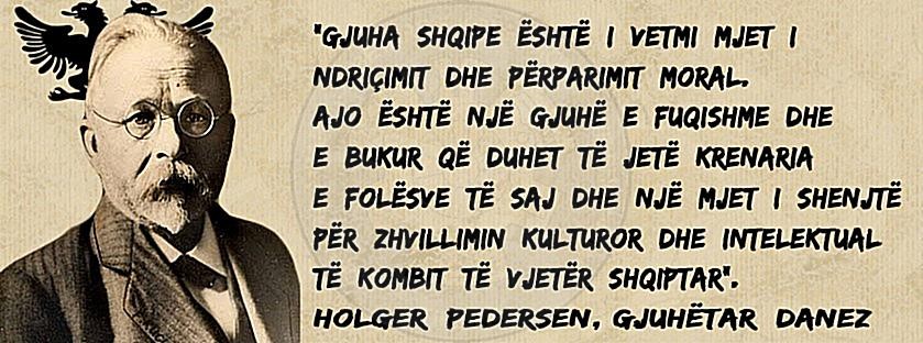 7 April 1867, was born the Danish scholar Holger Pedersen, defended the thesis “the Albanian derives from Illyrian”