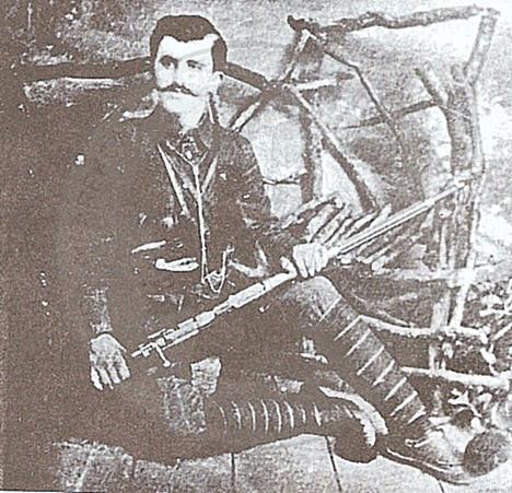 30 April 1914, Greek forces attack the Albanian gendarmerie units in Kolonja