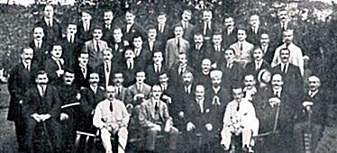 29 April 1920, the newly established Albanian government presents its program to the National Council