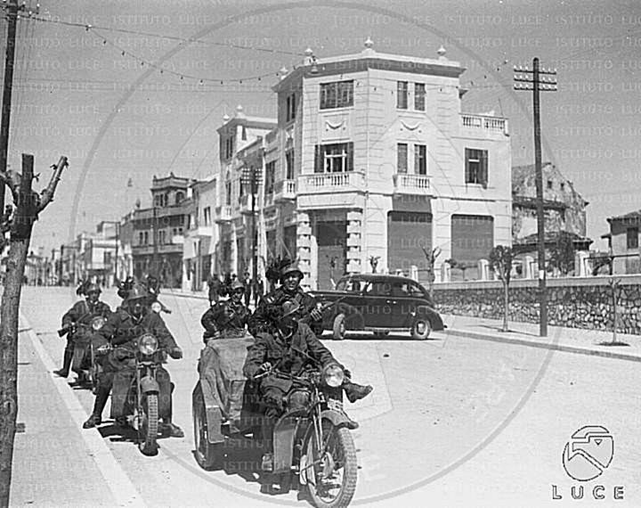 8 April 1939, the Italian occupation troops entered in Tirana