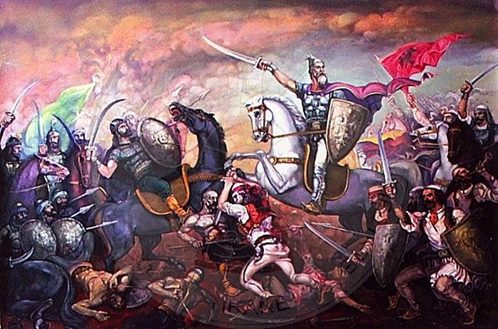 21 April 1407, began the first Ottoman invasions attacks against the castle of Kruja