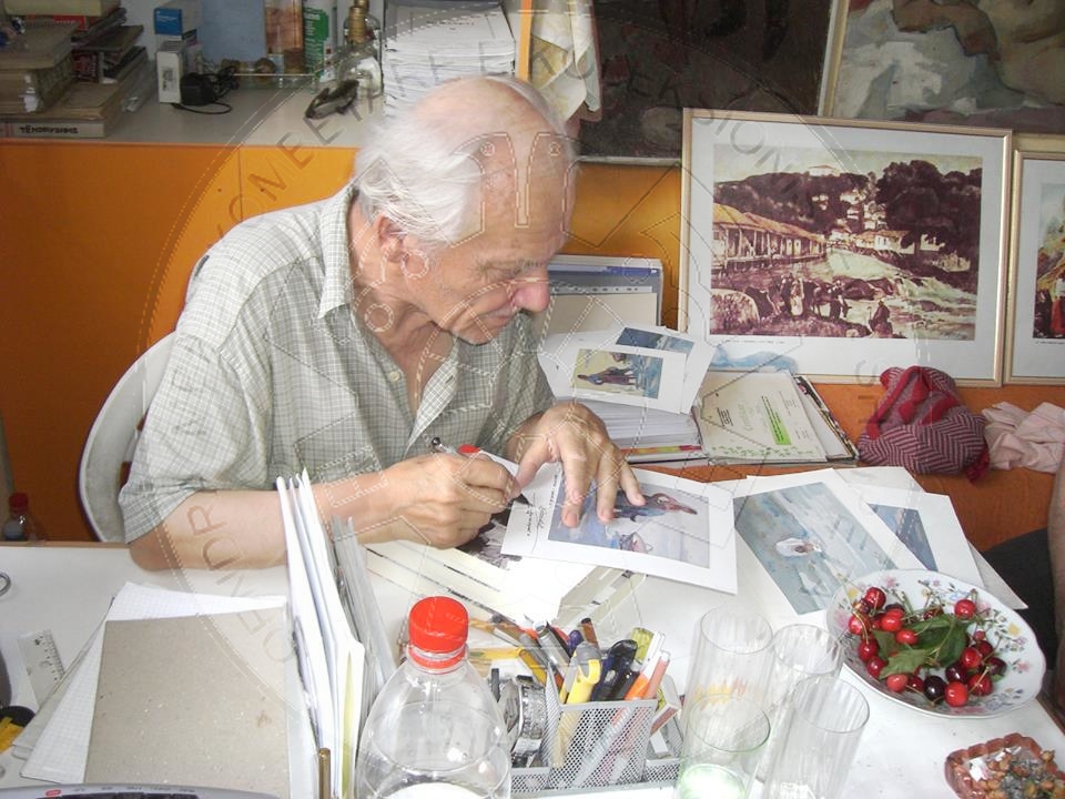 Agim Faja, the emblematic painter of a small town