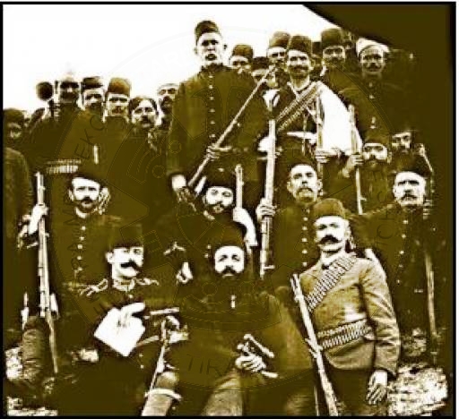 29 July 1911, fell heroically the heroic warrior Kostaq Kosturi