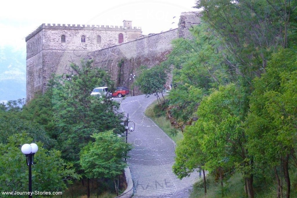 The castle of Gjirokastra ‘reorganized’