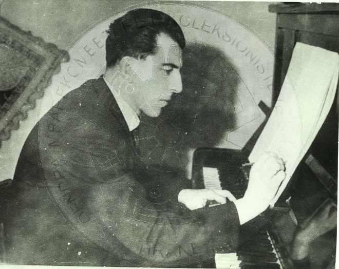 11 July 1956, composer Prenk Jakova, cast in the pentagram the first notes of the opera “Mrika”