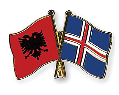 9 May 1976, the establishment of diplomatic relations between Albania and Iceland