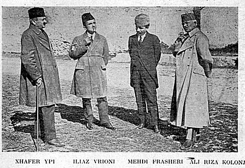 6 May 1936, the government of Mehdi Frashëri is solidarized with fascist aggression