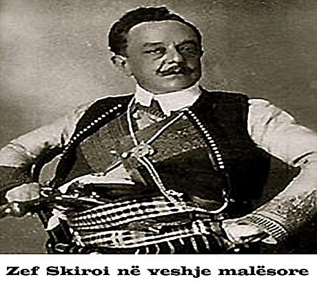 21 Maj 1913, Zef Skiroi njoftoi se arbëreshët e Italisë, e ngritën flamurin shqiptar në Milano