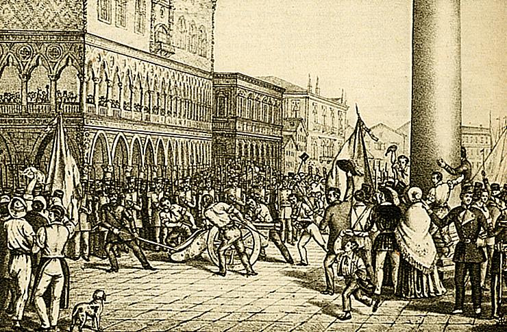 24 Maj 1402, luftëtarët shqiptarër bëhen pjesë e shërbimit të Republikës së Venedikut