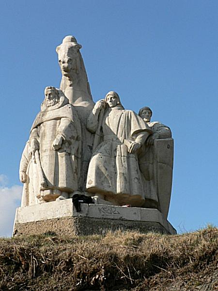 26 May 1937, the French sculptor Albert Poncin visits Tirana