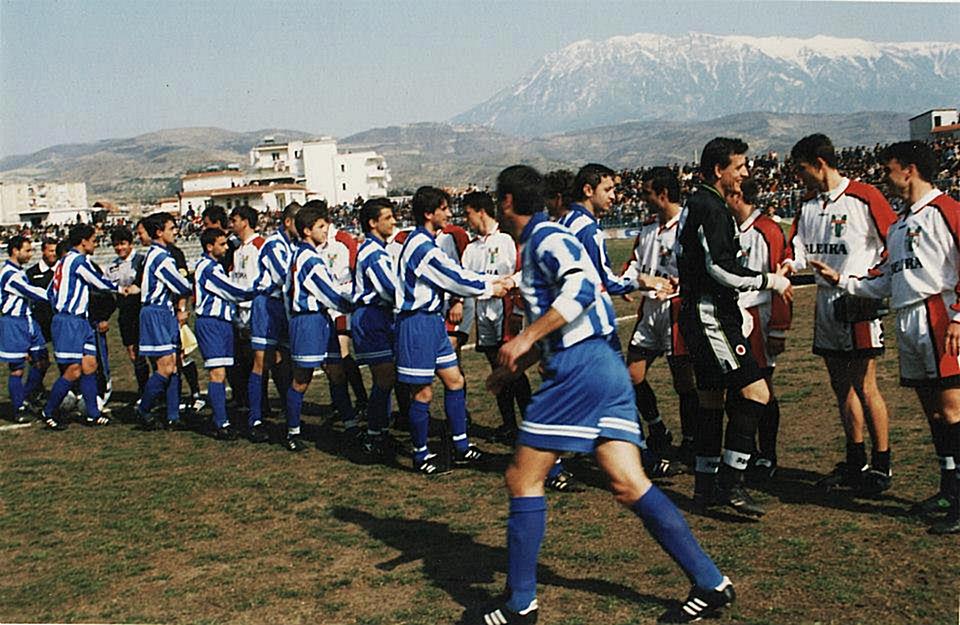 28 May 2000 Tirana team, won the 61st Albanian football