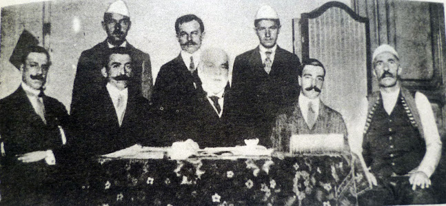 1 January 1913, arrived in London the delegation of the Provisional Government of Vlora